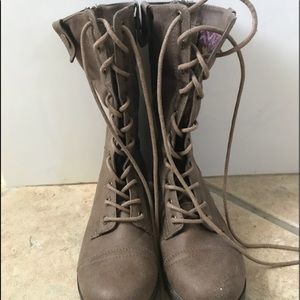 Cute lace up boots